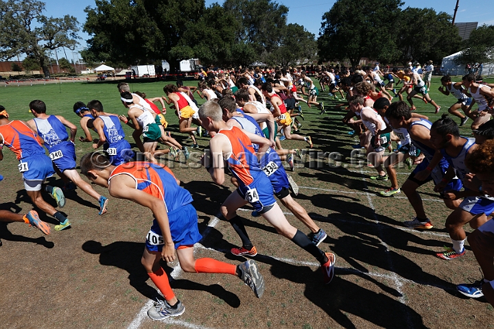 2015SIxcHSSeeded-010.JPG - 2015 Stanford Cross Country Invitational, September 26, Stanford Golf Course, Stanford, California.
